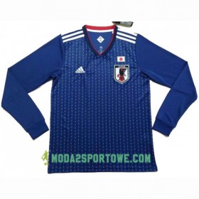 Koszulka Japonia Mistrzostwa Świata 2018 Domowe Stroje Piłkarskie Długi Rękaw