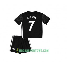 Koszulka Manchester United Alexis Sanchez 7 Dziecięcy Wyjazdowe Stroje Piłkarskie 2017/18 Krótki Rękaw