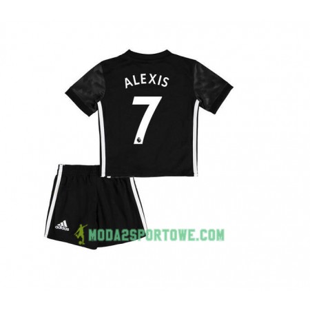 Koszulka Manchester United Alexis Sanchez 7 Dziecięcy Wyjazdowe Stroje Piłkarskie 2017/18 Krótki Rękaw