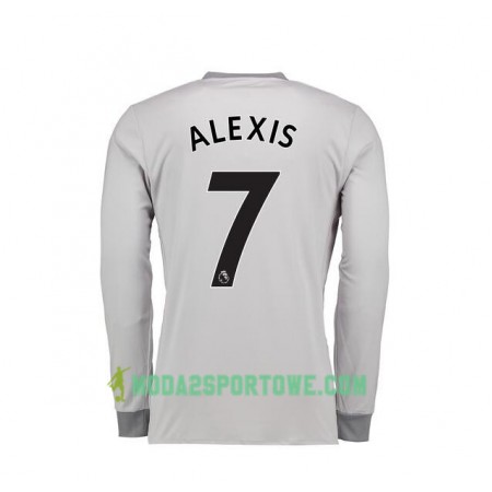Koszulka Manchester United Alexis Sanchez 7 Trzeci Stroje Piłkarskie 2017/18 Długi Rękaw