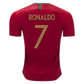 Koszulka Portugalia Cristiano Ronaldo 7 Mistrzostwa Świata 2018 Domowe Stroje Piłkarskie