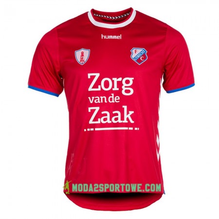 Koszulka FC Utrecht Domowe Stroje Piłkarskie 2017/18 Krótki Rękaw