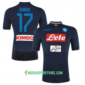 Koszulka SSC Napoli Hamsik 17 Trzeci Stroje Piłkarskie 2017/18 Krótki Rękaw