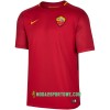 Koszulka AS Roma Domowe Stroje Piłkarskie 2017/18 Krótki Rękaw