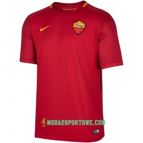 Koszulka AS Roma Domowe Stroje Piłkarskie 2017/18 Krótki Rękaw
