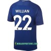 Koszulka Chelsea Willian Domowe Stroje Piłkarskie 2017/18 Krótki Rękaw