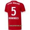 Koszulka Bayern Monachium Hummels 5 Domowe Stroje Piłkarskie 2017/18 Krótki Rękaw
