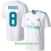 Koszulka Real Madryt Kroos Domowe Stroje Piłkarskie 2017/18 Krótki Rękaw