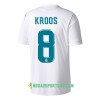 Koszulka Real Madryt Kroos Domowe Stroje Piłkarskie 2017/18 Krótki Rękaw
