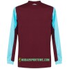 Koszulka West Ham United Domowe Stroje Piłkarskie 2017/18 Długi Rękaw