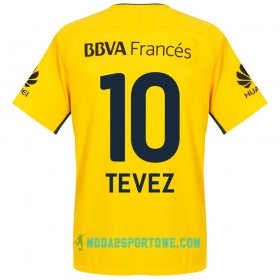 Koszulka Boca Juniors Tevez Wyjazdowe Stroje Piłkarskie 2017/18 Krótki Rękaw