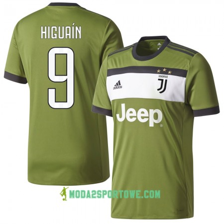 Koszulka Juventus Higuain 9 Trzeci Stroje Piłkarskie 2017/18 Krótki Rękaw