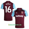 Koszulka West Ham United Noble 16 Domowe Stroje Piłkarskie 2017/18 Krótki Rękaw