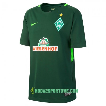 Koszulka Werder Brema Domowe Stroje Piłkarskie 2017/18 Krótki Rękaw