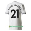 Koszulka Manchester United Ander Herrera Trzeci Stroje Piłkarskie 2017/18 Krótki Rękaw