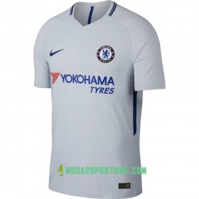 Koszulka Chelsea Wyjazdowe Stroje Piłkarskie 2017/18 Krótki Rękaw