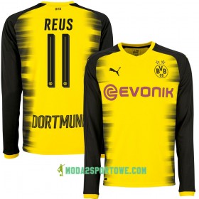 Koszulka Borussia Dortmund Reus 11 Champions League Stroje Piłkarskie 2017/18 Długi Rękaw