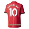 Koszulka Manchester United Ibrahimovic 10 Domowe Stroje Piłkarskie 2017/18 Krótki Rękaw