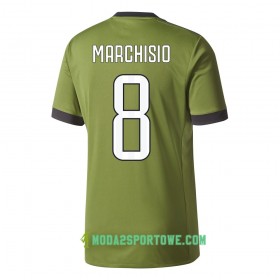 Koszulka Juventus Marchisio 8 Trzeci Stroje Piłkarskie 2017/18 Krótki Rękaw