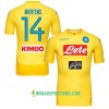 Koszulka SSC Napoli Mertens 14 Away Jersy 2017/18 Krótki Rękaw