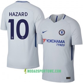Koszulka Chelsea Hazard Wyjazdowe Stroje Piłkarskie 2017/18 Krótki Rękaw