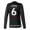 Koszulka Manchester United Pogba 6 Wyjazdowe Stroje Piłkarskie 2017/18 Długi Rękaw