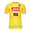Koszulka SSC Napoli Hamsik 17 Wyjazdowe Stroje Piłkarskie 2017/18 Krótki Rękaw