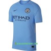 Koszulka Manchester City Domowe Stroje Piłkarskie 2017/18 Krótki Rękaw
