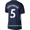 Koszulka Tottenham Hotspur Vertongen 5 Wyjazdowe Stroje Piłkarskie 2017/18 Krótki Rękaw