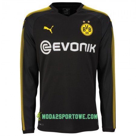 Koszulka Borussia Dortmund Wyjazdowe Stroje Piłkarskie 2017/18 Długi Rękaw 