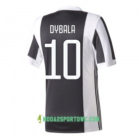 Koszulka Juventus Dybala 10 Domowe Stroje Piłkarskie 2017/18 Krótki Rękaw