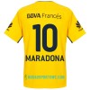 Koszulka Boca Juniors Maradona Wyjazdowe Stroje Piłkarskie 2017/18 Krótki Rękaw