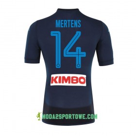 Koszulka SSC Napoli Mertens 14 Trzeci Stroje Piłkarskie 2017/18 Krótki Rękaw