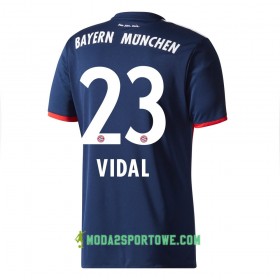 Koszulka Bayern Monachium Vidal 23 Wyjazdowe Stroje Piłkarskie 2017/18 Krótki Rękaw