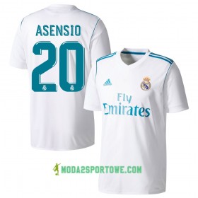 Koszulka Real Madryt Asensio Domowe Stroje Piłkarskie 2017/18 Krótki Rękaw