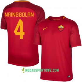 Koszulka AS Roma Nainggolan 4 Domowe Stroje Piłkarskie 2017/18 Krótki Rękaw