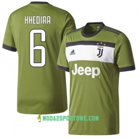 Koszulka Juventus Khedira 6 Trzeci Stroje Piłkarskie 2017/18 Krótki Rękaw