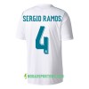 Koszulka Real Madryt Sergio Ramos Domowe Stroje Piłkarskie 2017/18 Krótki Rękaw