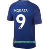 Koszulka Chelsea Morata Domowe Stroje Piłkarskie 2017/18 Krótki Rękaw