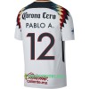 Koszulka Club América Pablo A. Wyjazdowe Stroje Piłkarskie 2017/18 Krótki Rękaw