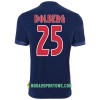 Koszulka Ajax Amsterdam Dolberg 25 Wyjazdowe Stroje Piłkarskie 2017/18 Krótki Rękaw