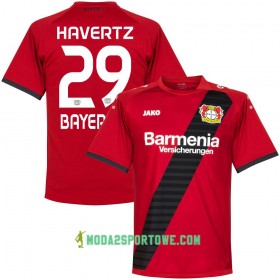 Koszulka Bayer 04 Leverkusen Havertz Wyjazdowe Stroje Piłkarskie 2017/18 Krótki Rękaw