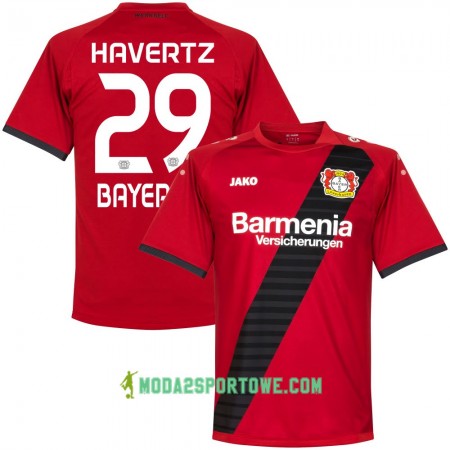 Koszulka Bayer 04 Leverkusen Havertz Wyjazdowe Stroje Piłkarskie 2017/18 Krótki Rękaw