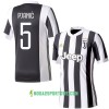 Koszulka Juventus Pjanic 5 Domowe Stroje Piłkarskie 2017/18 Krótki Rękaw