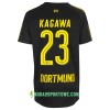 Koszulka Borussia Dortmund Kagawa 23 Wyjazdowe Stroje Piłkarskie 2017/18 Krótki Rękaw