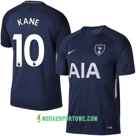 Koszulka Tottenham Hotspur Kane 10 Wyjazdowe Stroje Piłkarskie 2017/18 Krótki Rękaw