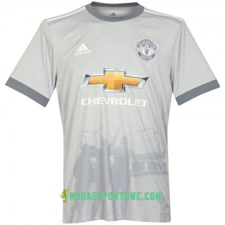 Koszulka Manchester United Trzeci Stroje Piłkarskie 2017/18 Krótki Rękaw