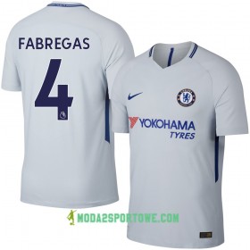 Koszulka Chelsea Fabregas Wyjazdowe Stroje Piłkarskie 2017/18 Krótki Rękaw