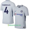 Koszulka Chelsea Fabregas Wyjazdowe Stroje Piłkarskie 2017/18 Krótki Rękaw