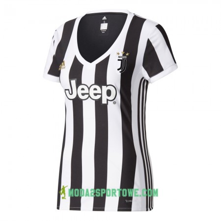 Koszulka Juventus Damska Domowe Stroje Piłkarskie 2017/18 Krótki Rękaw